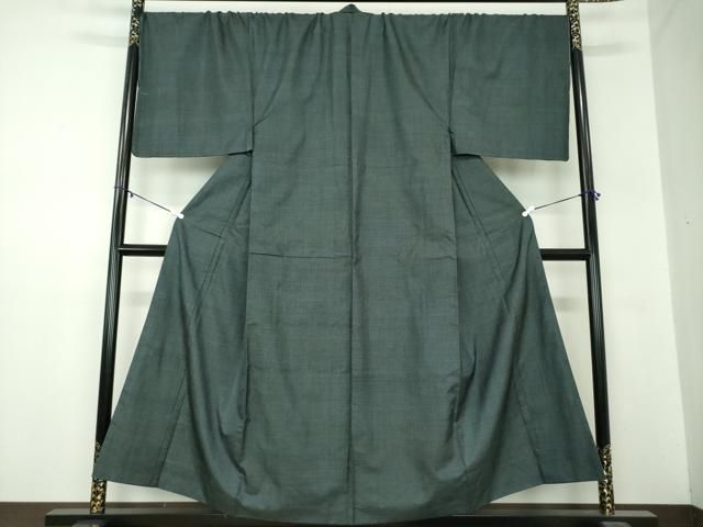平和屋着物 男性 本場大島紬 アンサンブル キングサイズ 長羽織 100亀甲 総詰め 正絹 ps