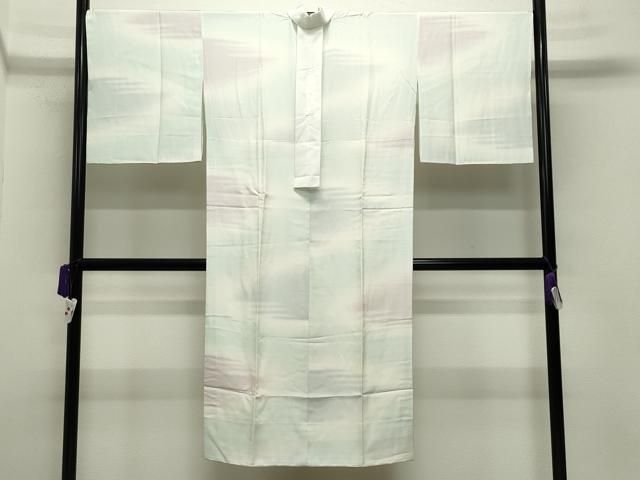 平和屋着物○長襦袢 無双仕立て 霞文 暈し染め 正絹 逸品 CABA9771gh