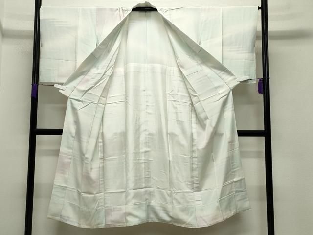 平和屋着物○長襦袢 無双仕立て 霞文 暈し染め 正絹 逸品 CABA9771gh