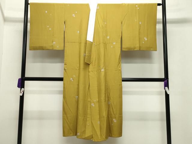 平和屋着物 長襦袢 無双仕立て 独楽 毬花文 金彩 正絹 gh