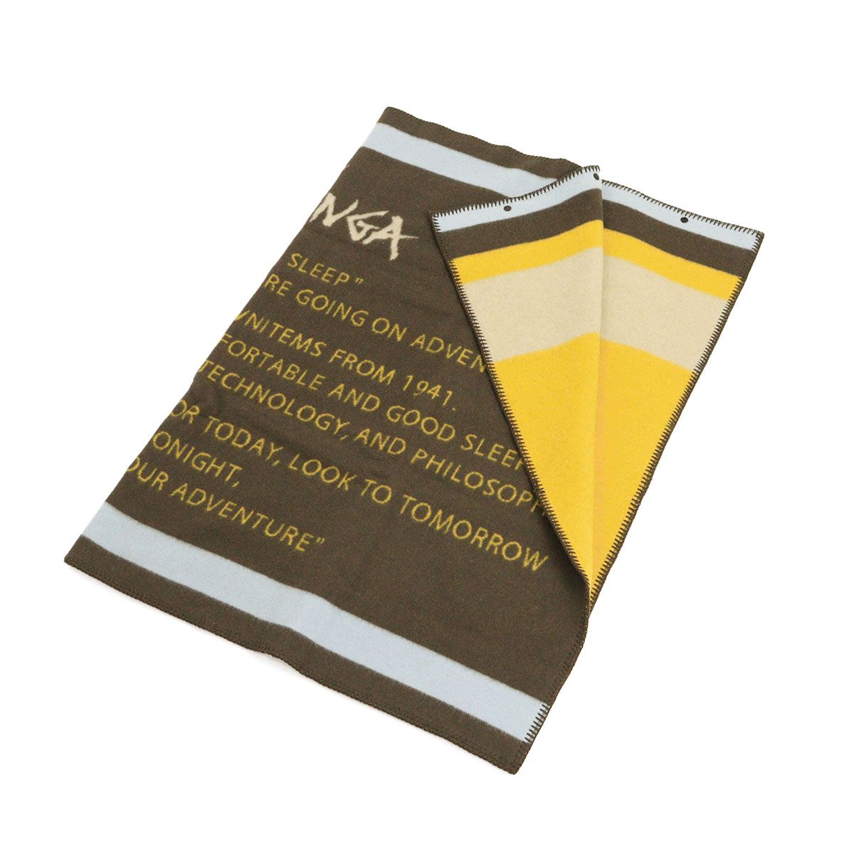  ナンガ ブランケット おしゃれ 大きめ NANGA 毛布 ひざ掛け 保温 暖かい 冬 冬用 アウトドア 持ち運び コンパクト コットン NA 2244 3 Z 403 SKYBLUE ガスバーナー 毛布 ブランケット アウトドア寝具