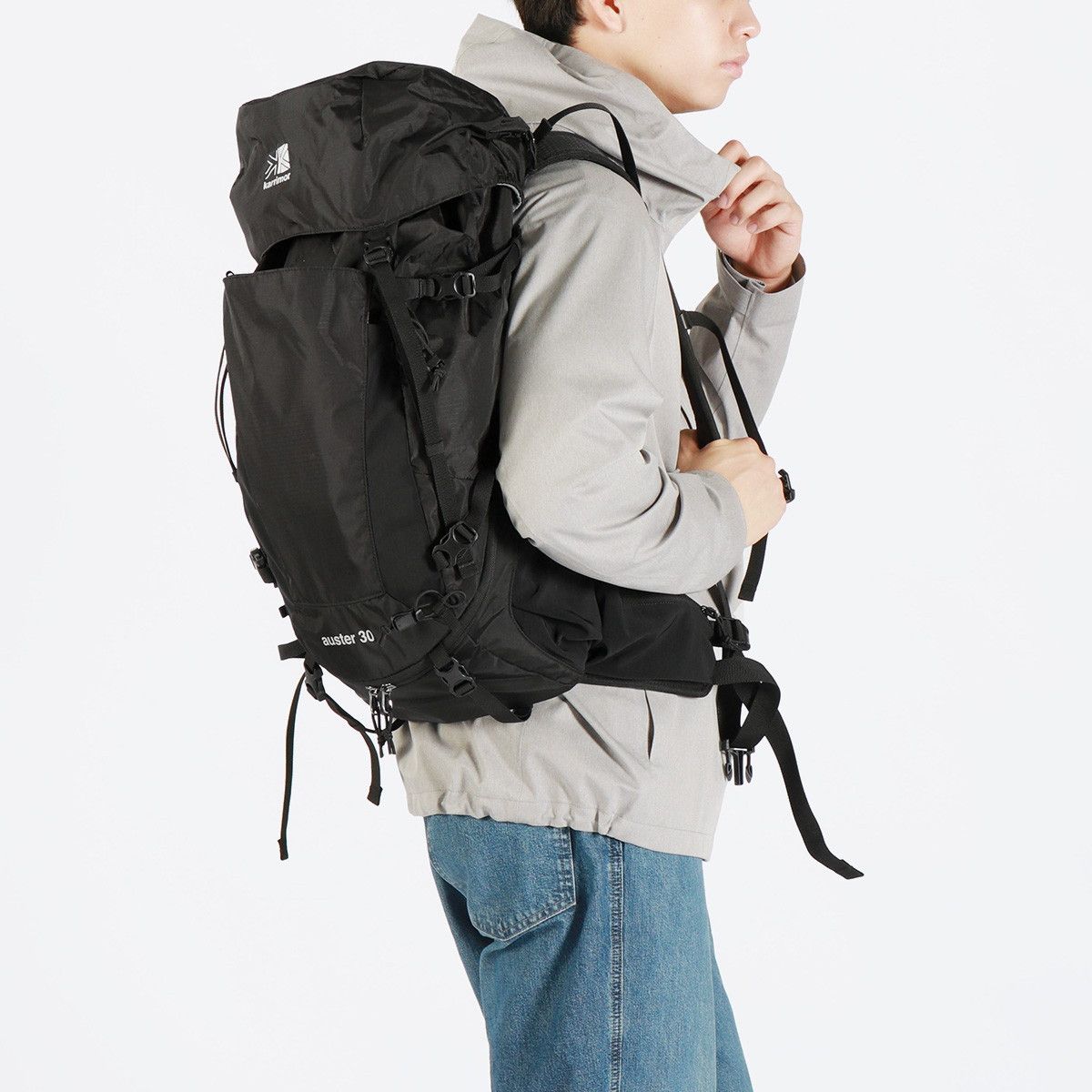 カリマー リュック メンズ レディース 大容量 黒 KARRIMOR リュック 