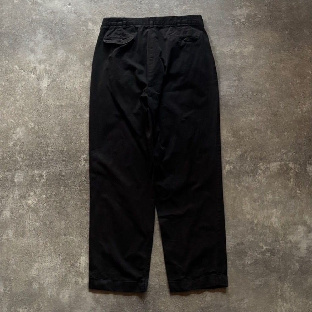 Polo by Ralph Lauren ポロチノ 90s ブラック 31 90年代 90s Polo by Ralph Lauren ラルフローレン ポロチノ 黒チノ