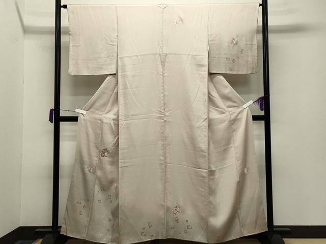 平和屋着物 訪問着 作家物 刺繍 カト 暈し染め 金銀彩 正絹 gh