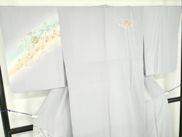  平和屋着物 訪問着 駒刺繍 枝垂れ桜 雪輪花文 暈し染め 金彩 正絹 ps 訪問着 付け下げ 着物