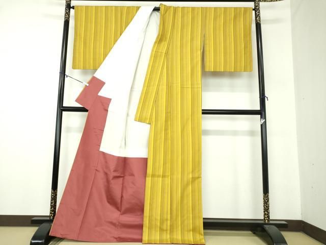 平和屋着物 本場黄八丈