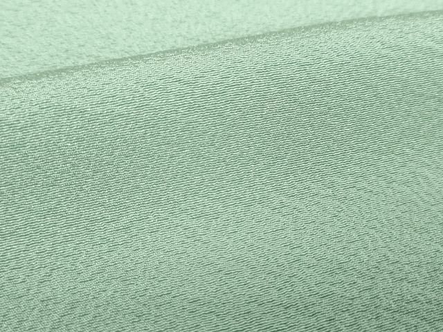  平和屋着物 上質な色無地 錆青磁色 正絹 ps 色無地 着物