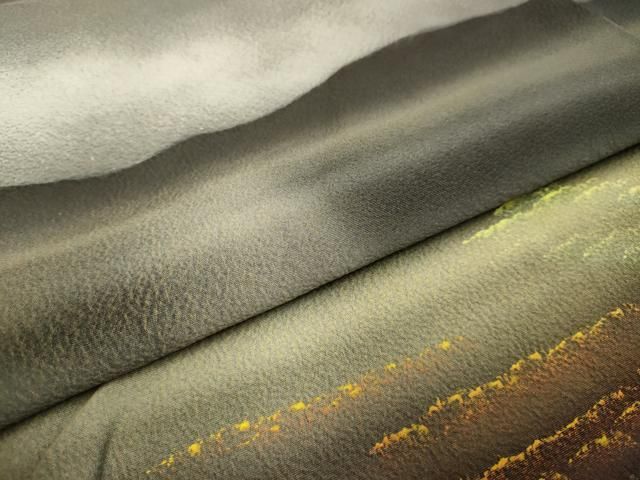  平和屋着物 訪問着 霞文 暈し染め 正絹 du 訪問着 付け下げ 着物