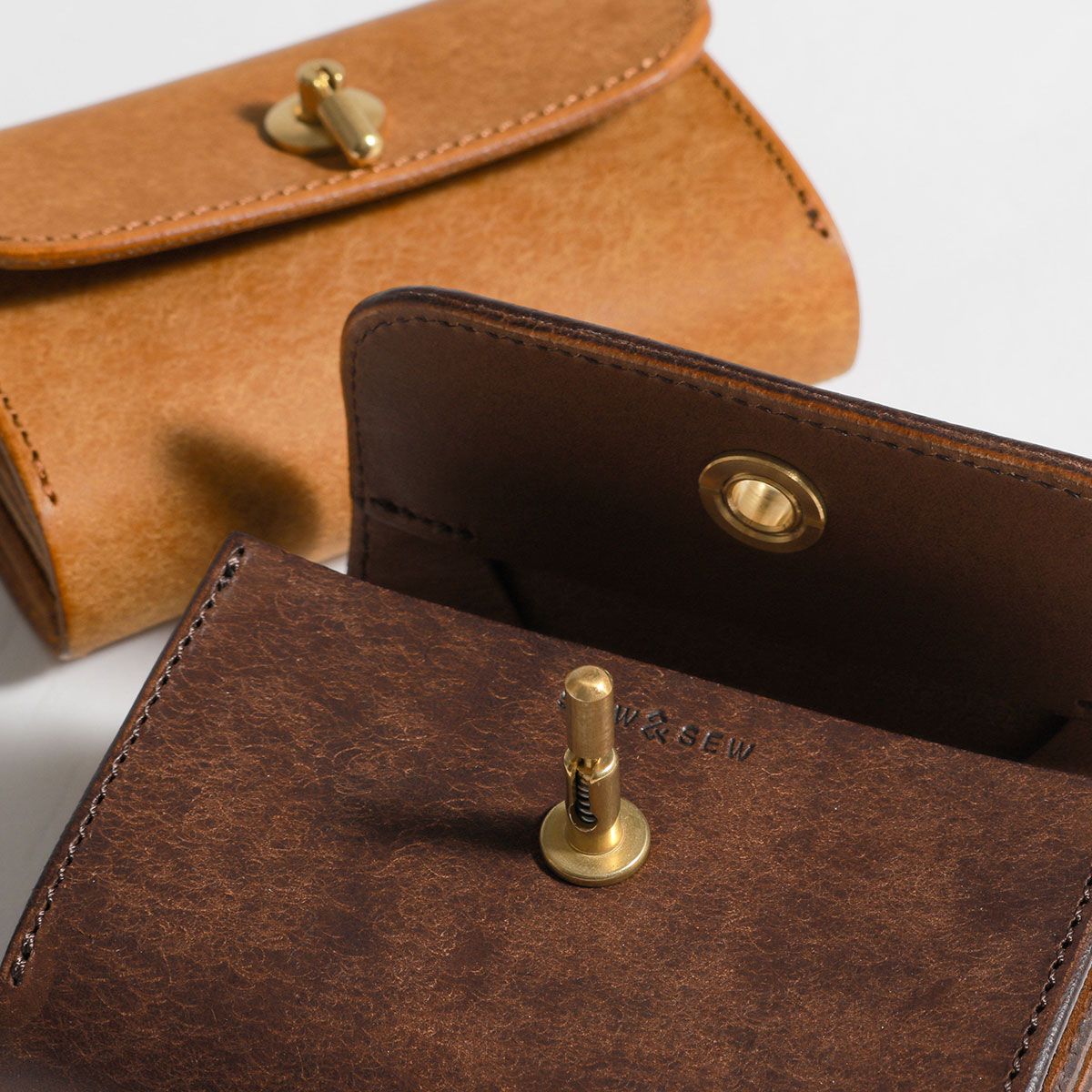 財布 レディース 本革 PUEBLO プエブロ ミニウォレット フラップ ギャルソンウォレット SOW-SEW ソウアンドソウ PB-GR 03 BLACK