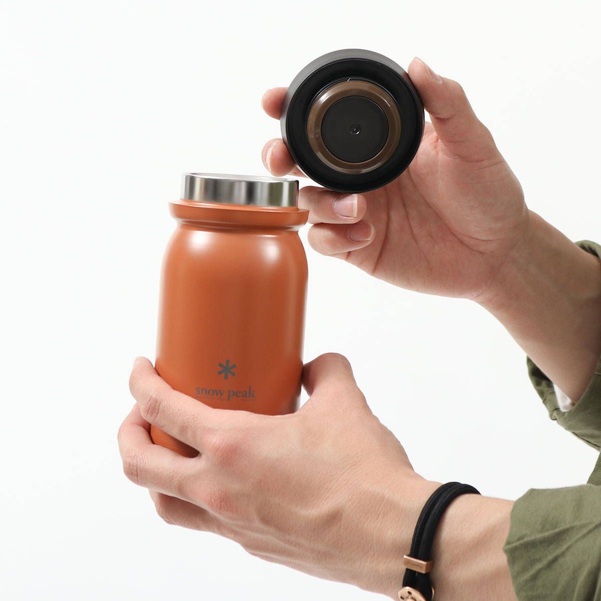  スノーピーク ボトル snow peak ステンレス真空ボトルタイプM 350 水筒 保温 保冷 ml 小さい ステンレス アウトドア TW-351 レッドクレイ 水筒 弁当箱 水筒