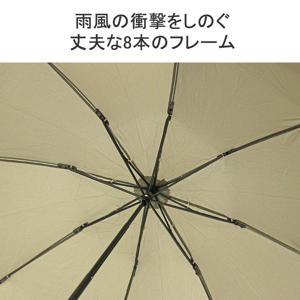 スノーピーク 折りたたみ傘 軽量 メンズ レディース 大きい 晴雨兼用 snow peak 手動 コンパクト 8本骨 スノーピークアンブレラUL UG-135GY Gray