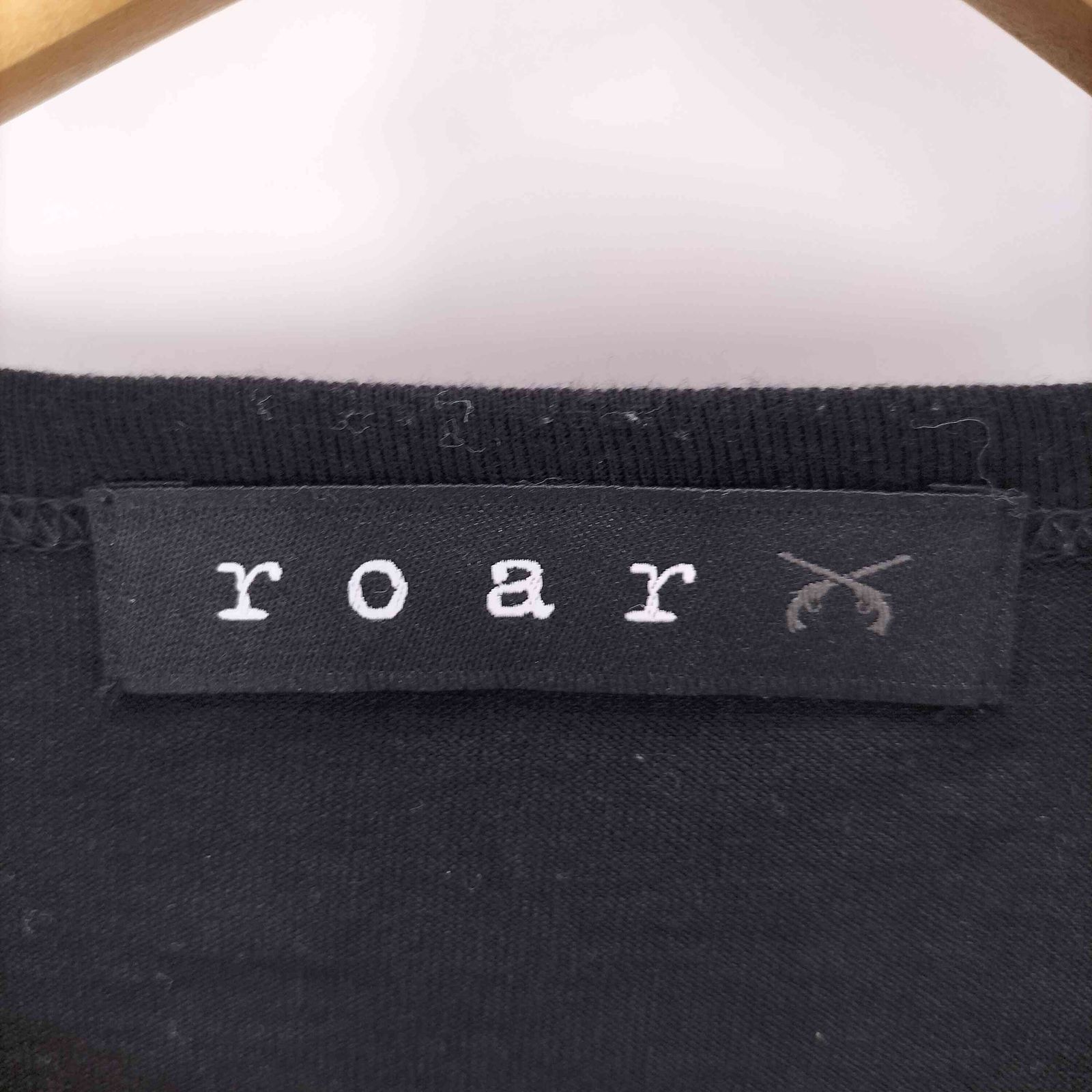 ロアー roar 2丁拳銃 ラインストーン装飾 ロングスリーブカットソー