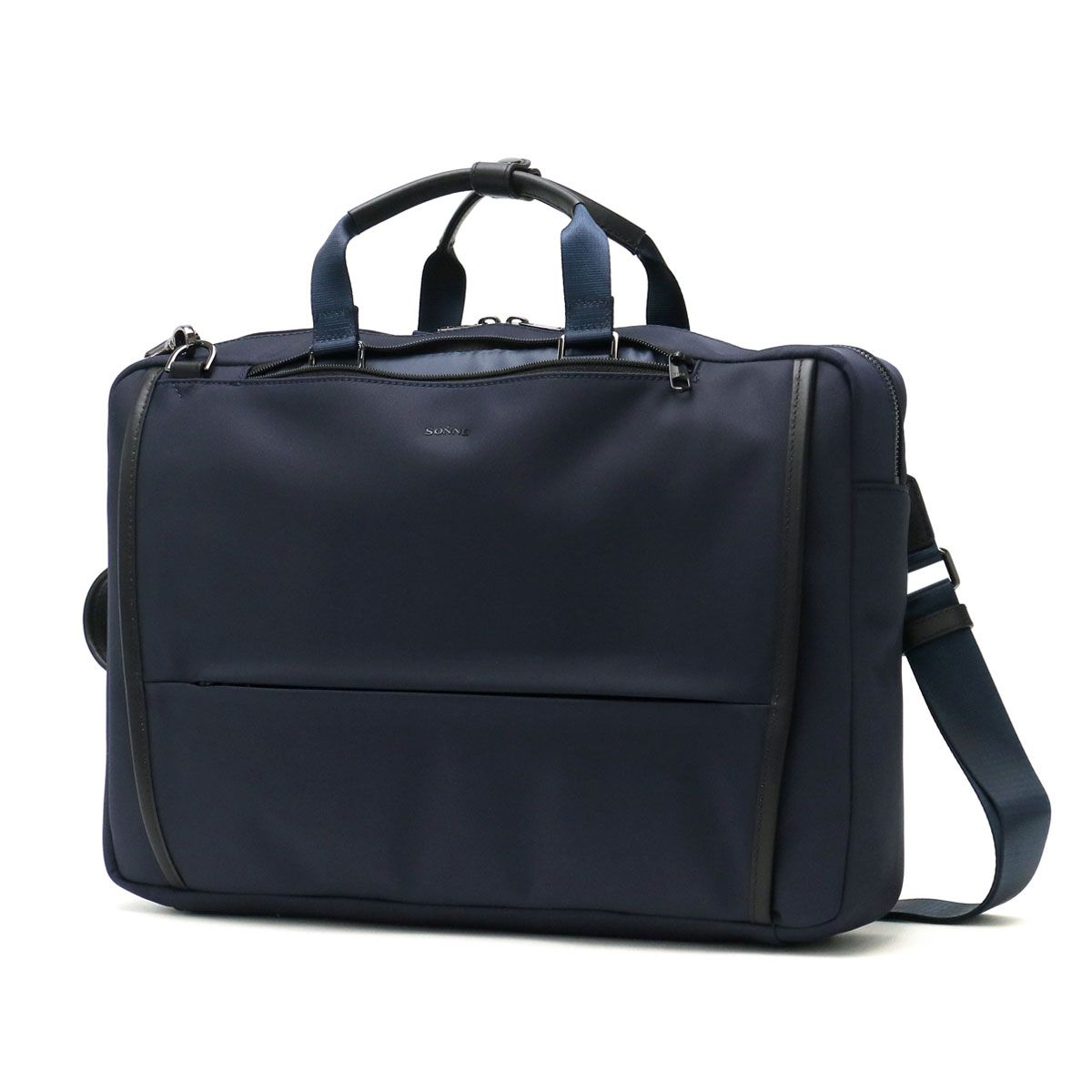 ゾンネ リュック SONNE ビジネスバッグ DELIGHT ビジネスリュック 3WAYBUSINESS BAG 大容量 B4 A4 ブリーフケース 通勤 SODL001 NAVY