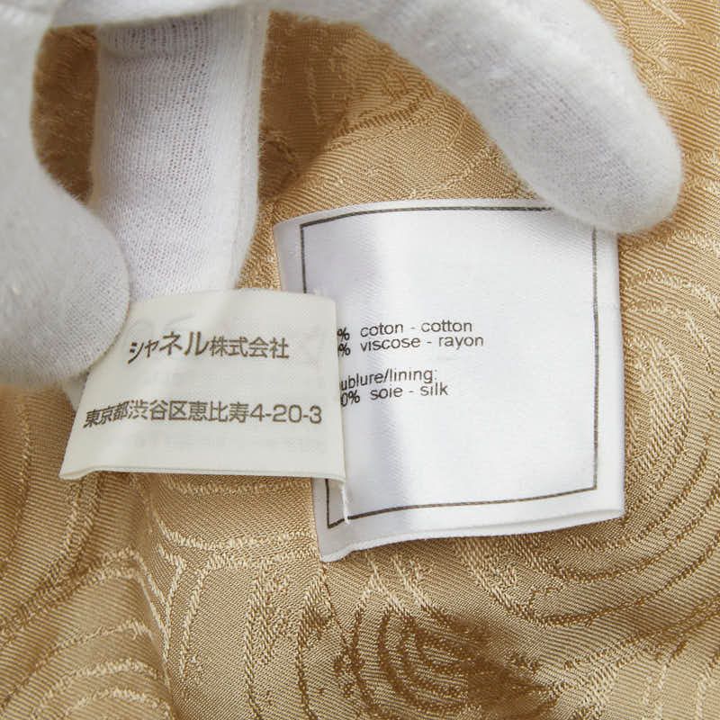 シャネル ジャケット サイズ：36 P14484V08245 ゴールド コットン