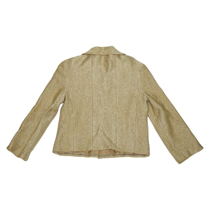 シャネル ジャケット サイズ：36 P14484V08245 ゴールド コットン