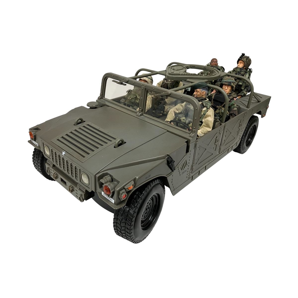 GI JOE GIジョー HUMVEE Armament Carrier 軍機 ドイツ兵 フィギュア