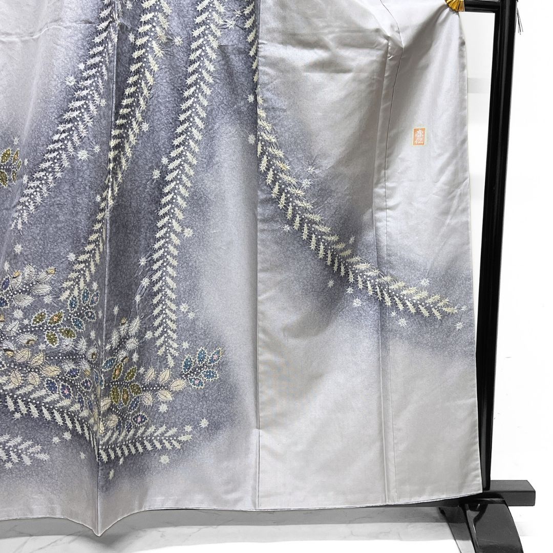 訪問着 染め大島紬