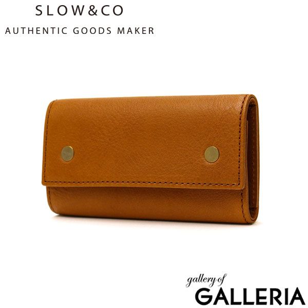 スロウ キーケース SLOW bono key case 鍵入れ 鍵 スマートキー コンパクト 小さめ 本革 革 栃木レザー メンズ レディース SO 858 L OAK