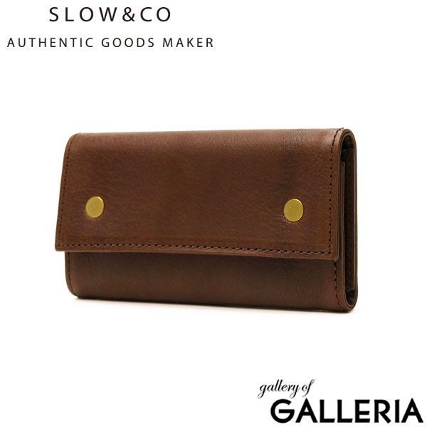 スロウ キーケース SLOW bono key case 鍵入れ 鍵 スマートキー コンパクト 小さめ 本革 革 栃木レザー メンズ レディース SO 858 L CHOCO