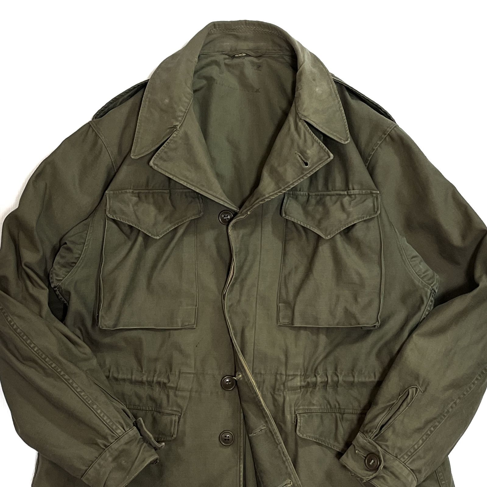 40s WW2 U.S.ARMY 米軍実物 M43 M-43 フィールドジャケット 36R S/S～M