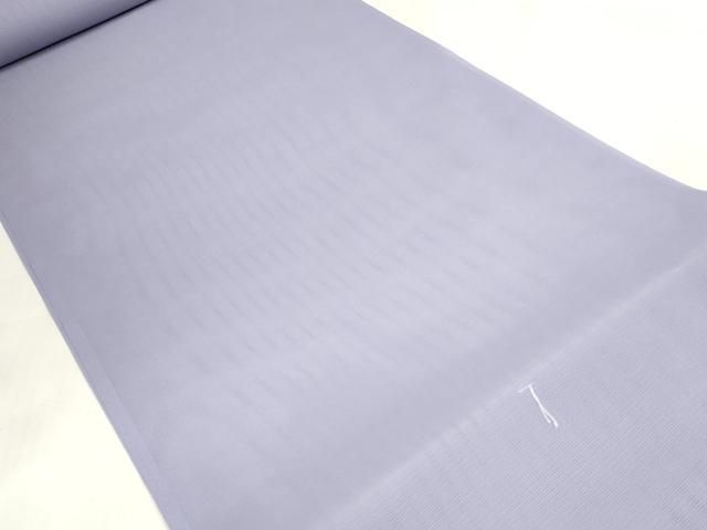 平和屋着物 夏物 色無地 反物 着尺 駒絽 藤紫色 洗える着物 zzz