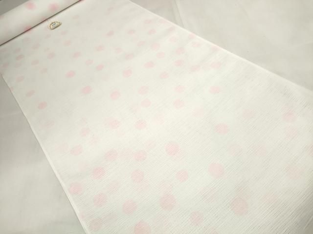 平和屋着物 夏物 長襦袢 反物 着尺 変則絽 鈴 東レシルック 洗える着物 zzz