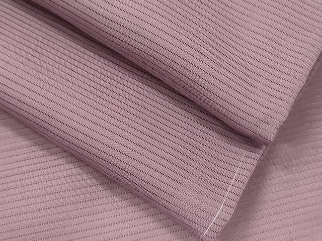 平和屋着物 夏物 色無地 絽 紅藤色 正絹 ze