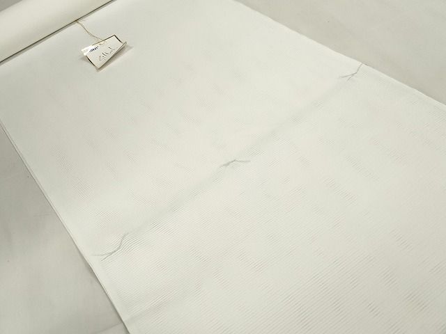 平和屋着物 夏物 長襦袢 反物 着尺 絽 生成り色 セオ アルファ 洗える着物 zzz