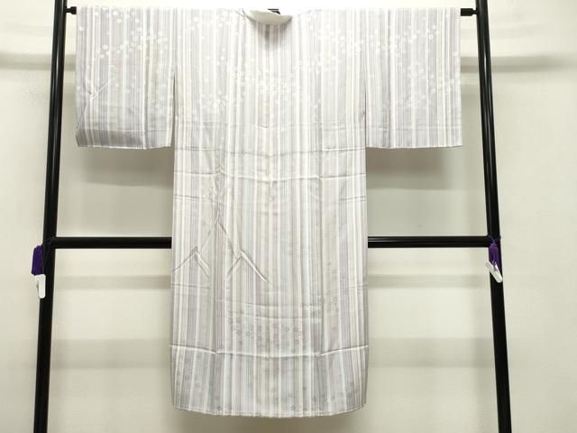 平和屋着物 長襦袢 無双仕立て 舞梅地紋 正絹 gh