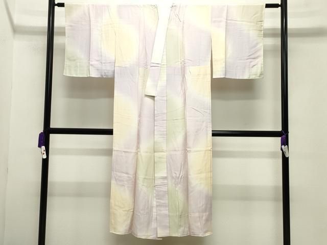 平和屋着物 長襦袢 無双仕立て 流水文 暈し染め 正絹 gh