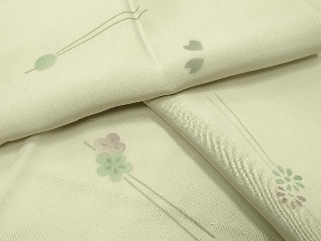 平和屋着物○長襦袢 無双仕立て 簪 暈し染め 正絹 逸品 CABA9753gh