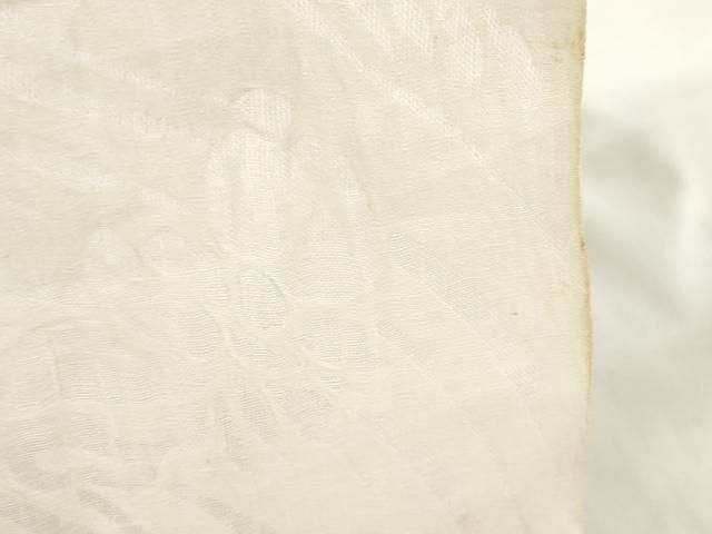 本麻翆紗 流水菖蒲紋紗