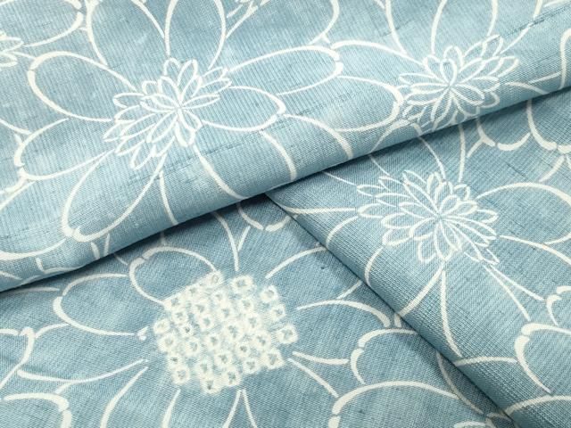 平和屋着物●上質な小紋　紬地　絞り　花尽し文　正絹　逸品　CABA9759gh 平和屋着物○上質な小紋 紬地 絞り 花尽し文 正絹 逸品 CABA9759gh