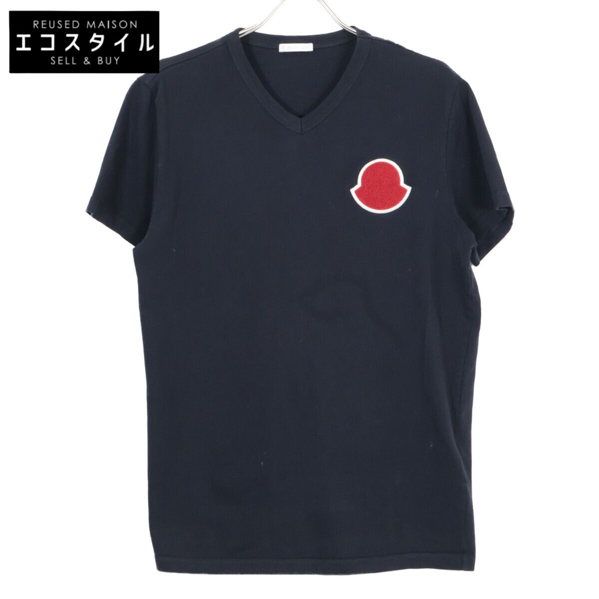 MONCLER モンクレール 18年 MAGLIA SCOLLO A V シャツ L