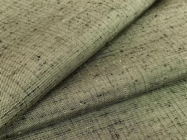 平和屋着物 男性 古知谷紬 単衣 格子 証紙付き 正絹 jh