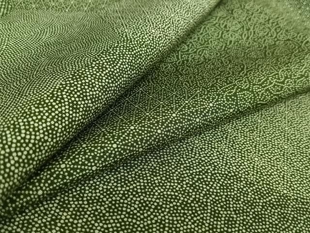 平和屋着物 江戸小紋 単衣 寄せ小紋柄 正絹 jh