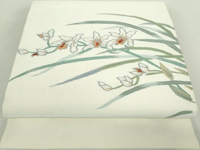 平和屋着物○爪掻き本綴れ 八寸名古屋帯 正倉院更紗