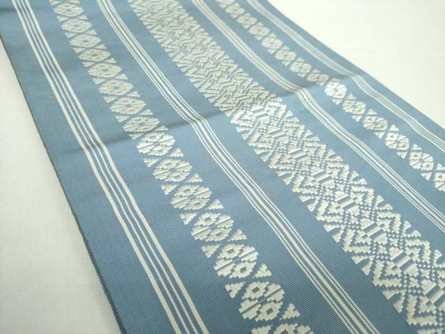 平和屋着物 本場筑前博多織 八寸名古屋帯 献上 正絹 ps