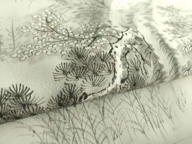 九寸名古屋帯 手描き