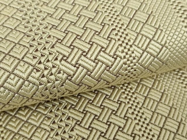 平和屋着物○本場筑前博多織 草木染 手織工房 染匠：小森久 ジャバラ紋