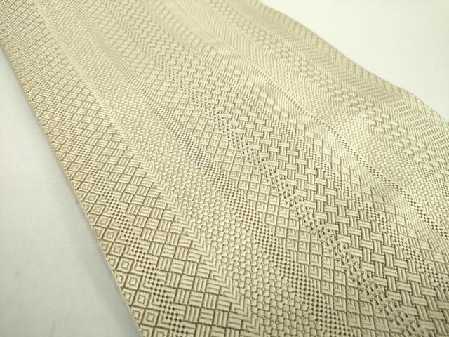 平和屋着物○本場筑前博多織 草木染 手織工房 染匠：小森久 ジャバラ紋