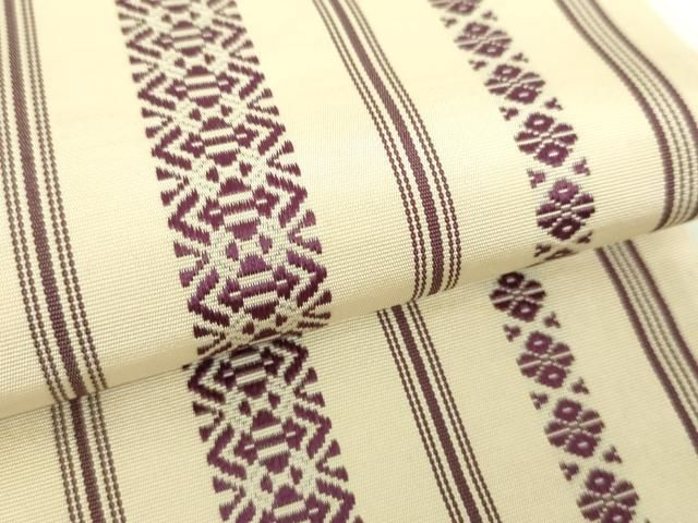  平和屋着物 本場筑前博多織 半幅帯 献上 正絹 ps 半巾 半幅 小袋帯 帯