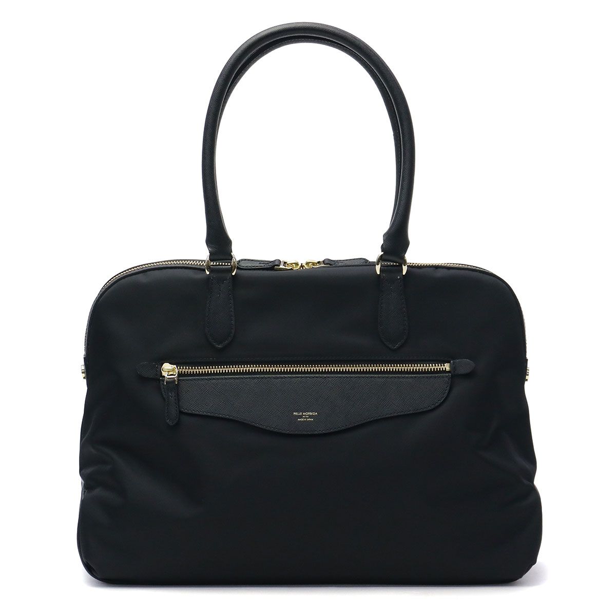 ペッレモルビダ PELLE MORBIDA ビジネスバッグ VELA ヴェーラ モルビダ ブリーフケース レディース A 4 通勤 VE 022 ブラックxブラック