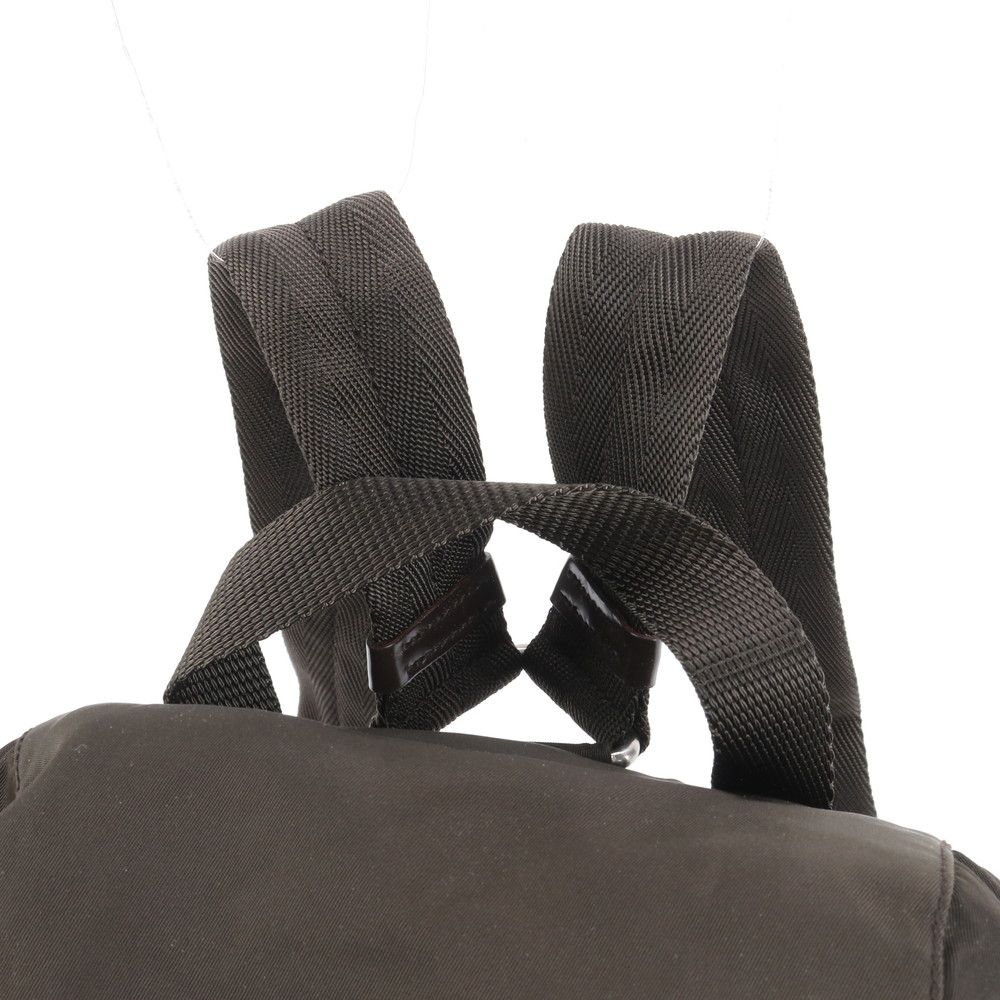 【美品✨ギャランティカード付】プラダ リュック 三角ロゴ 巾着 テスート　レザー 極美品・Gカード付き】PRADA プラダ リュック バッグパック 三角ロゴ