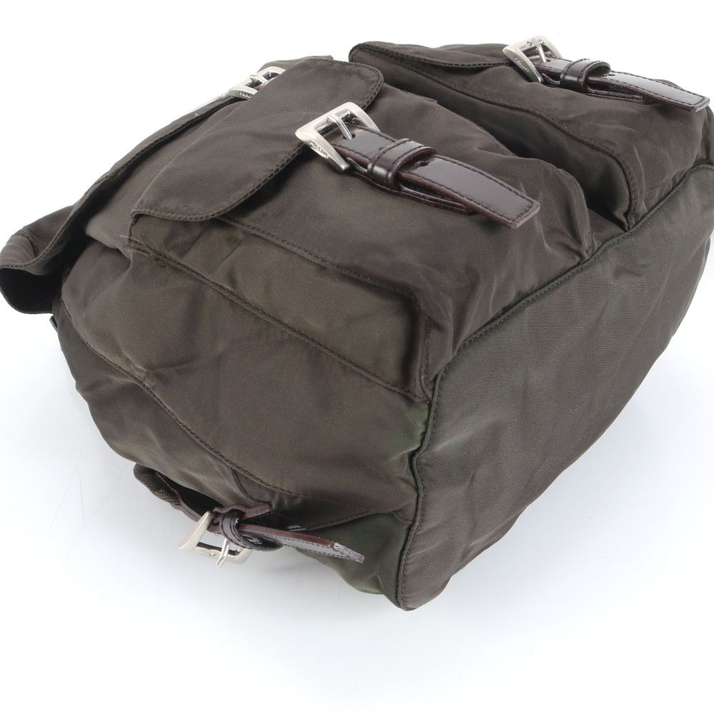 【美品✨ギャランティカード付】プラダ リュック 三角ロゴ 巾着 テスート　レザー 極美品】PRADA プラダ ギャランティ付き リュック バッグパック