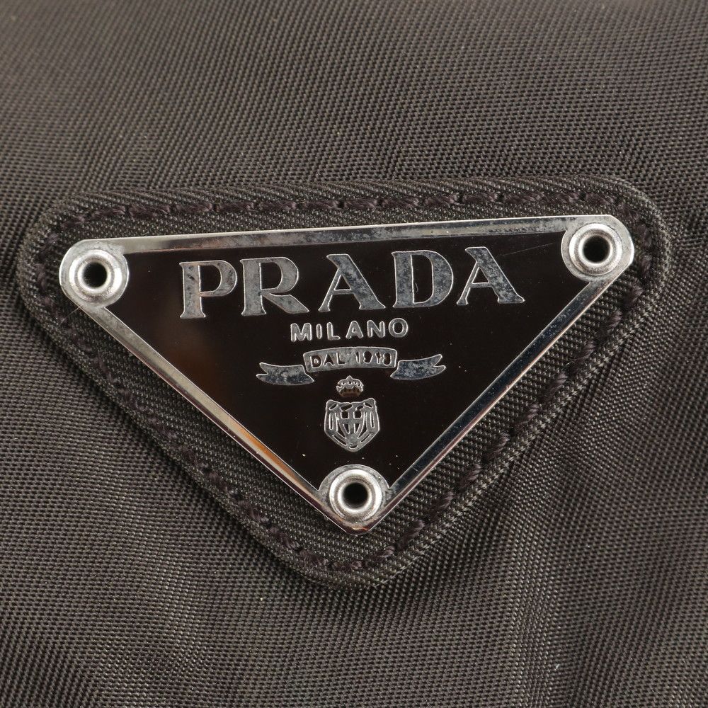 極美品 プラダ ギャランティカード付 テスート ナイロン 三角ロゴ