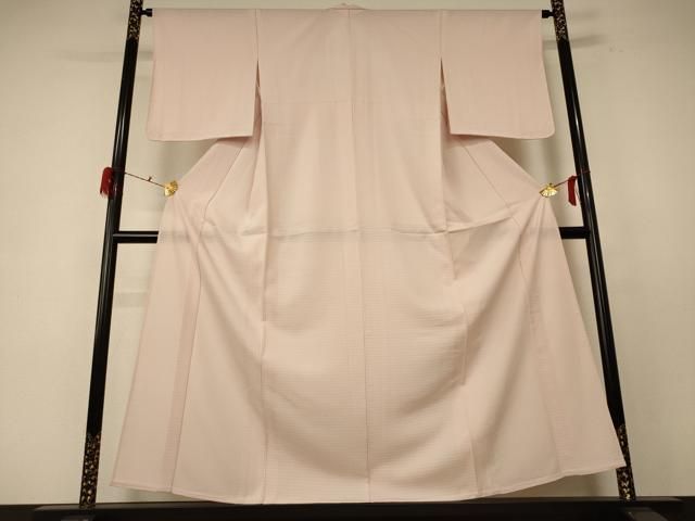 平和屋着物 夏物 色無地 絽 洗柿色 正絹 jd