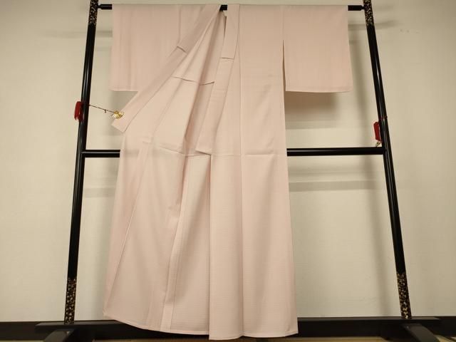 平和屋着物 夏物 色無地 絽 洗柿色 正絹 jd