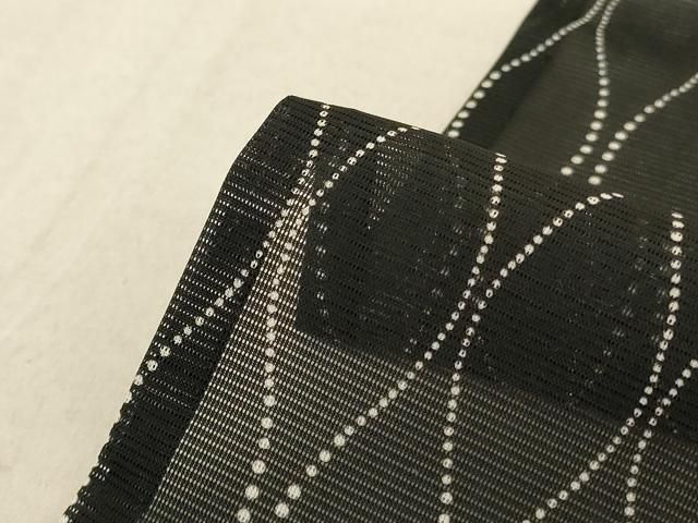  平和屋着物 夏物 小紋 絽 立涌文 正絹 jd 小紋 着物