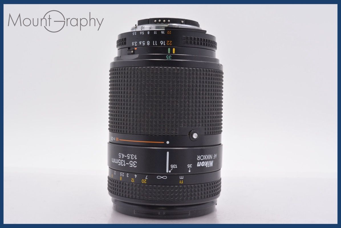 ニコン Nikon AF NIKKOR 35 135 mm F 3 5 4 前後キャップ レンズフィルター付 同梱無料 am 2262